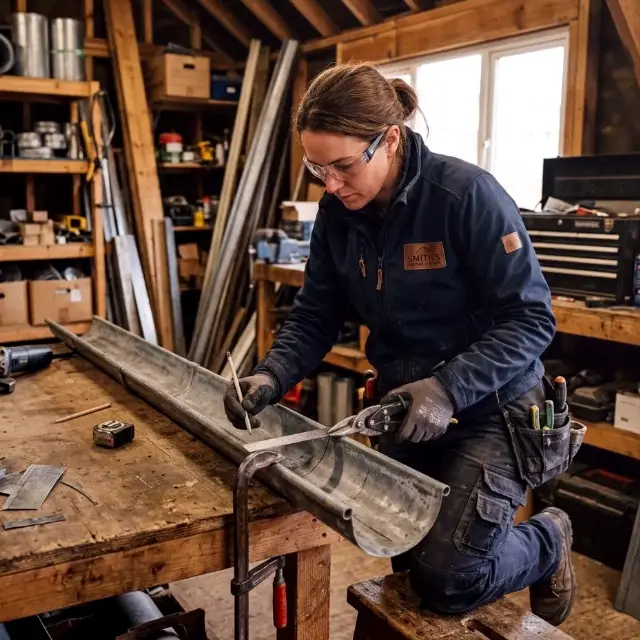 Stein Zelt — Sturmschaden-Reparatur
